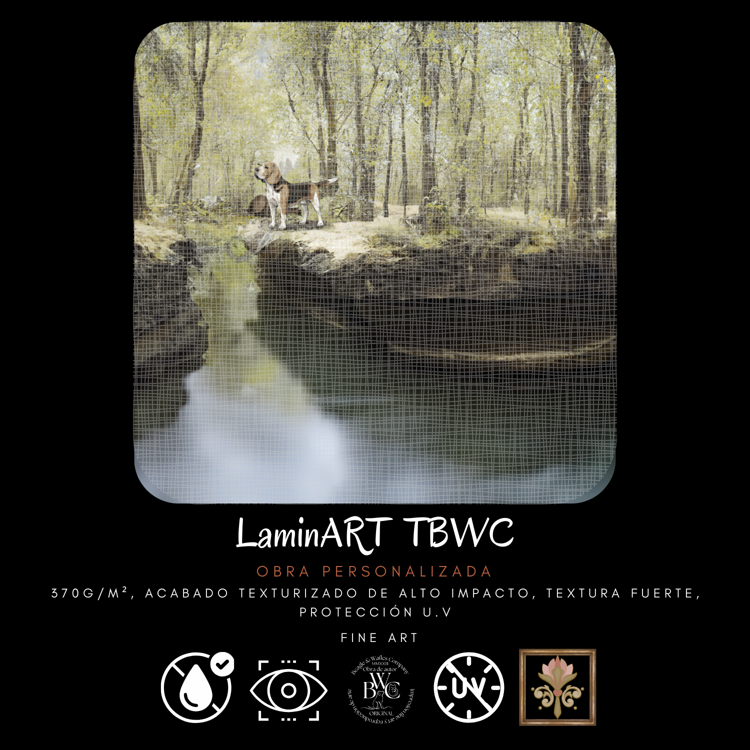 LaminART: La Fortaleza del Arte (All-in-One: Listo para Colgar)